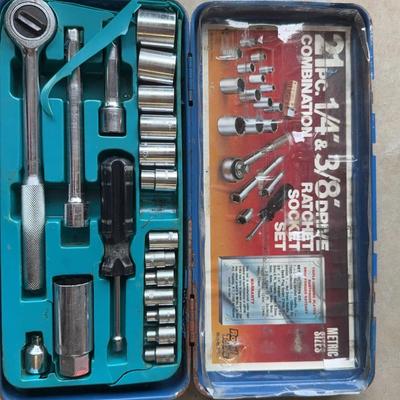 21 Piece Combination, Ratchet Socket Set Missing One Socket