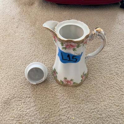 Teapot Set Flower Design