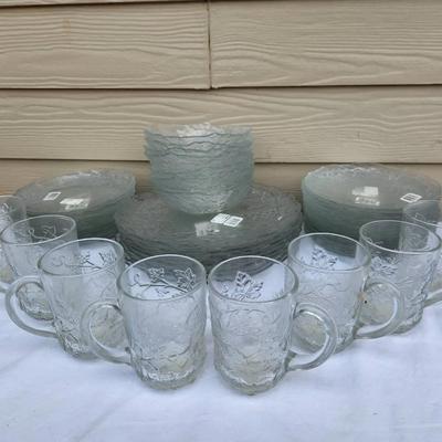Glass Grape Dishes 