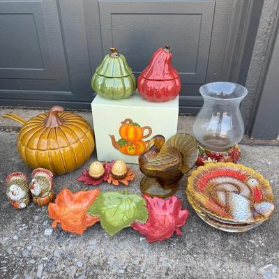 Fall Dishes and Decor