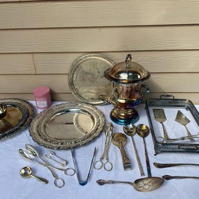 Shining Silver Plate