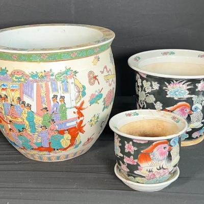 Asian Plant Pots 2