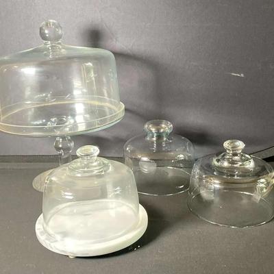 Glass Cake Stands And Domes 