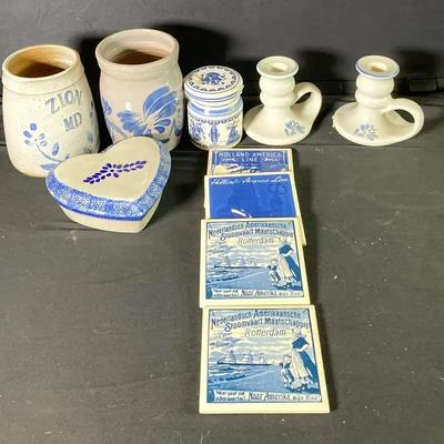 Delft And Pfaltzgraff Decor 