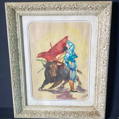 Spanish Matador Art 