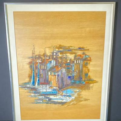 Framed Oil Painting by Sabine Paco Vladimir