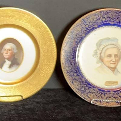22 Karat Gold Souvenir Plate