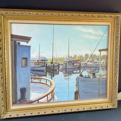 Original Oil Painting By Alexander Yaron 