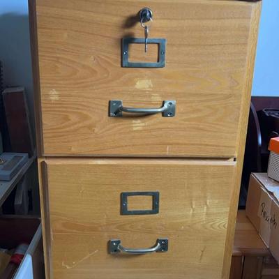 Wooden File Cabinet 3