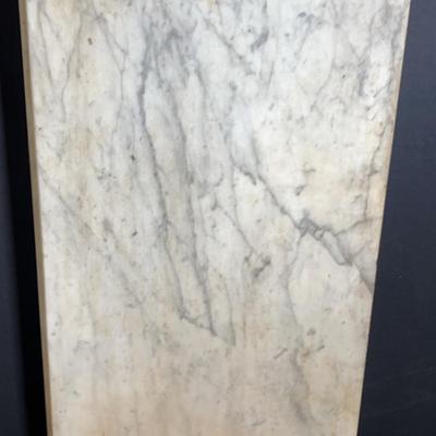 Marble Slab With Beveled Edge.