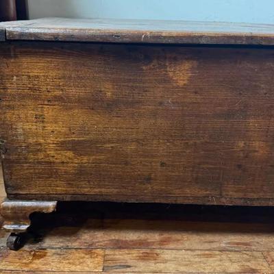 Vintage Wooden Chest