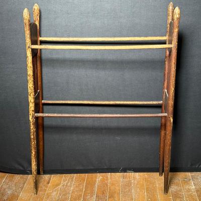 Vintage Blanket Rack
