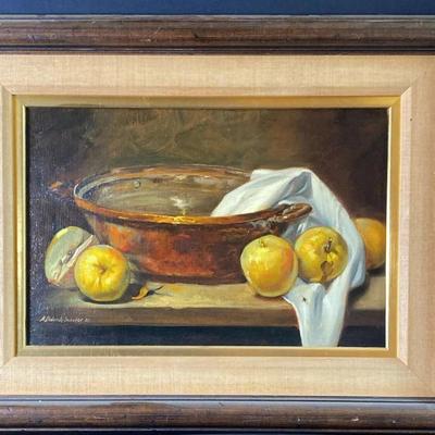 Oil On Canvas by Ann Didusch Schuler 