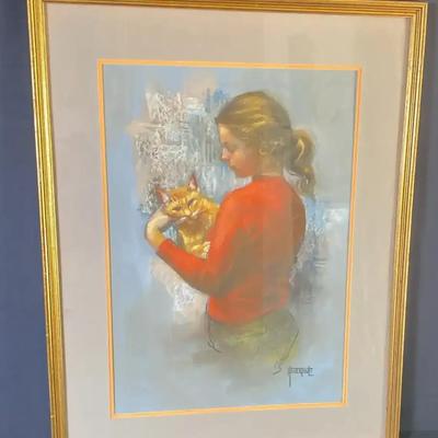 “Judy And Snick” - Art Work by Jerome Atherholt