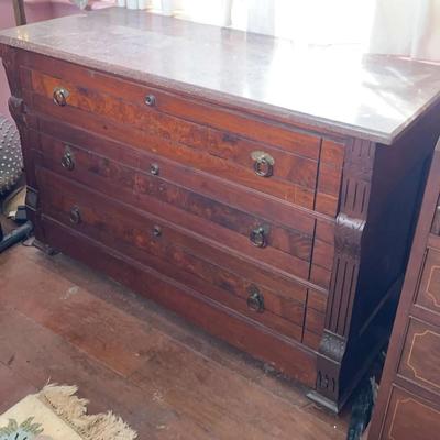 Marble Top Dresser