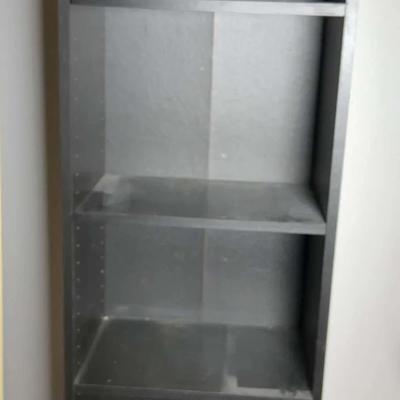 Black Shelving Unit