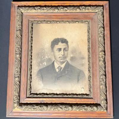 Vintage Framed Portrait 