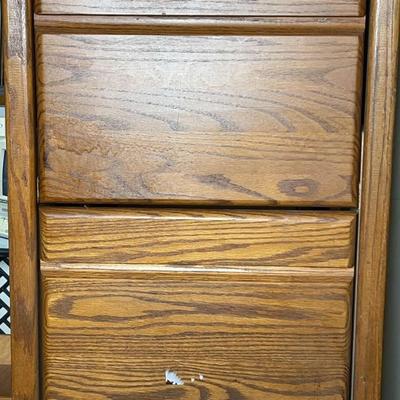 Wooden File Cabinet -2