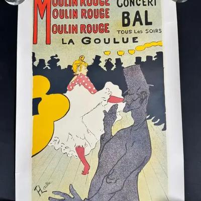 “Moulin Rouge” French Print Poster