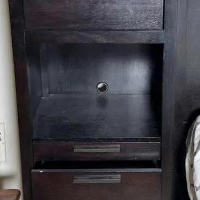 Two Side Table Storage Cabinets