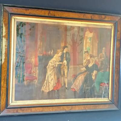 Vintage Frame Art Print 