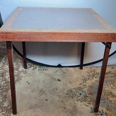 Vintage Folding Card Table