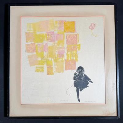 Hope Merymen 1966 “The Kite 6/50” Signed Print