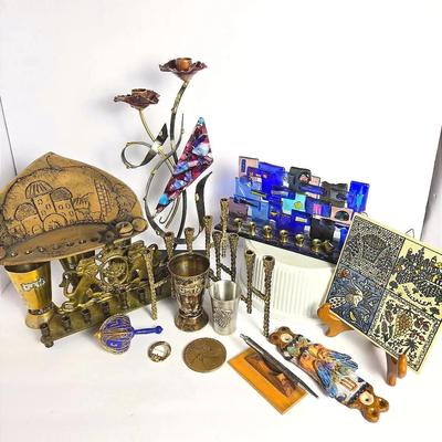 Judaica: Menorahs, Mezuzot, Kiddish Cups & More