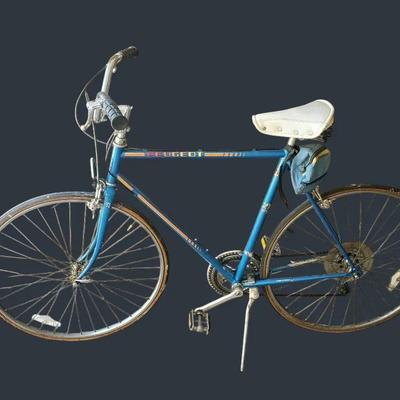 Vintage Peugeot 10 Speed With Carbolite 103 Frame