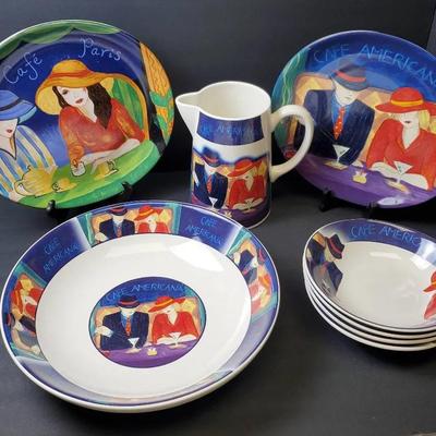 Vintage Sango Cafe Americana Dishware