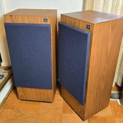 JBL L80T Floor Speakers - Need Refoaming, 14x12x34”
