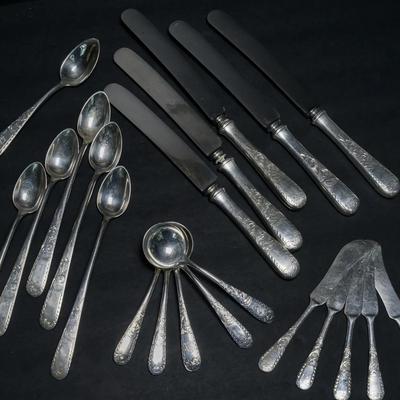 Sterling Silver S Kirk & Sons Utensils - Soup Spoons, Iced Tea Spoons, Butter Knives & More
