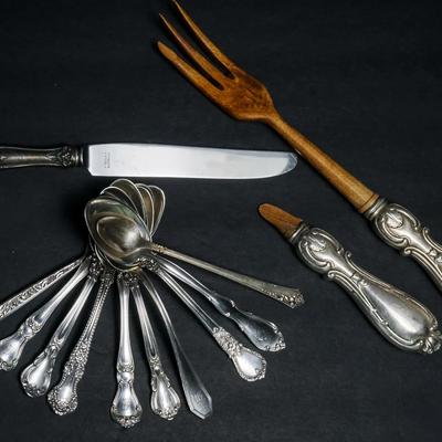 Sterling Silver Spoons & Handles