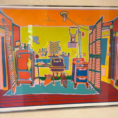 Clayton Pond Signed & Numbered Print “Rent Controlled Kitchen” 