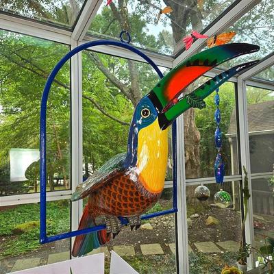 Sergio Bustamante Large Papier Mache Toucan - Signed & Numbered 