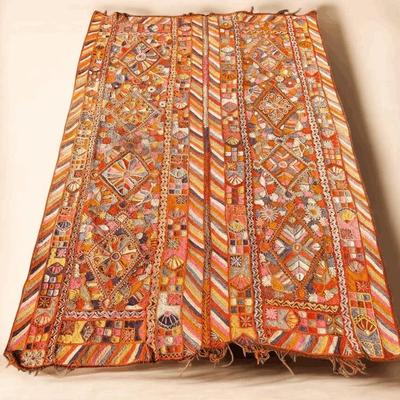 Kilim Textile Tapestry/Rug - 4’11” X 7’
