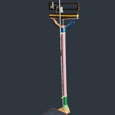 Vintage Folk Art-Painted Doctor’s Scale - 60” Tall
