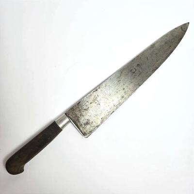 Vintage Sabatier French Chef’s Knife - 12” Blade, 17.5” Total Length