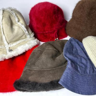 UGG, Surell, & More Hats - Shearling, Angora & More 