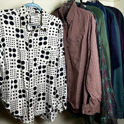 Burberry, Protest, Zeilder, Tommy Bahama & More Men’s Shirts - Size M-L