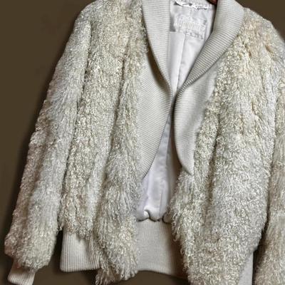 I.Magnin Vintage Tibetan Lamb Fur Jacket - Size M 