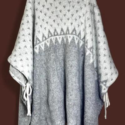 Hilda Ltd Icelandic Wool Poncho 