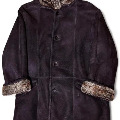 Joseph & Lyman Vintage Shearling Coat - Size 40