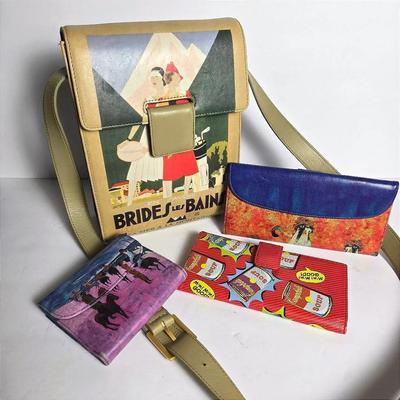 Icon Los Angeles Bag (1) & Wallets (3) 
