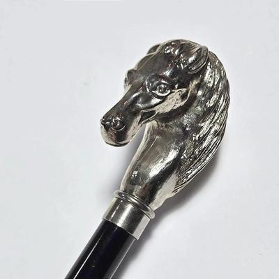 James Smith & Sons Horse Head Cane - 38”