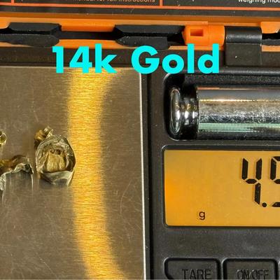 14K Gold Scrap - Marked Or Tested 