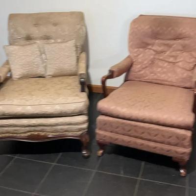 Vintage Upholstered Chairs