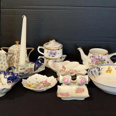 Floral China Pieces