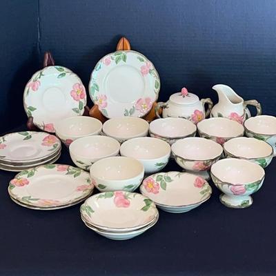 Franciscan “Desert Rose” Dessert Set #1