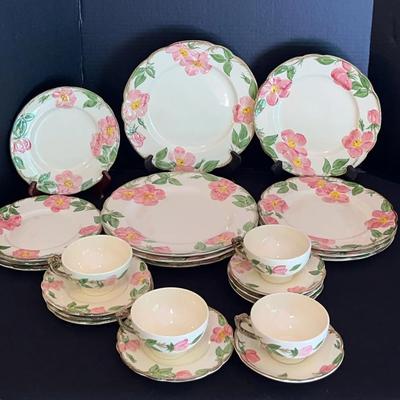 “Desert Rose” By Franciscan Made In USA 4 Place Settings #1